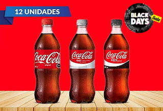 Pack 12 Coca-cola de 591ml 
