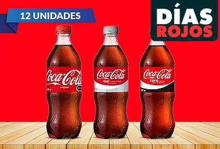 Pack 12 Coca-cola de 591ml 