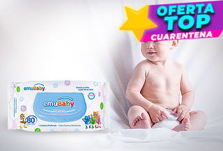 Pack 18 Paquetes Emuwipes® Premium 80 Hojas