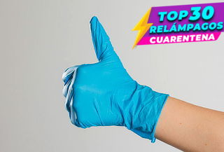 Caja De Guantes De Nitrilo 100 Unidades