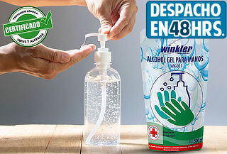 Recarga de Alcohol Gel de 500 Ml. ¡Desinfecta tus manos!