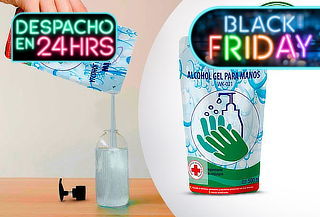  Recarga de Alcohol Gel de 500 Ml. ¡Desinfecta tus manos! 