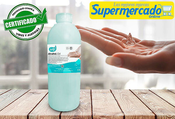 Alcohol Gel de1 Lt. ¡Protege tus Manos!
