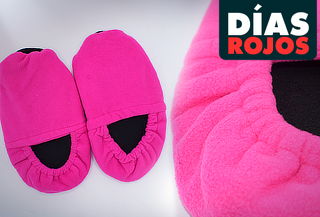 Pantufla de Semilla para Calentar en el Microondas