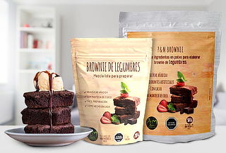 ¡Descubre Sabores! Preparación para Brownie de Legumbres