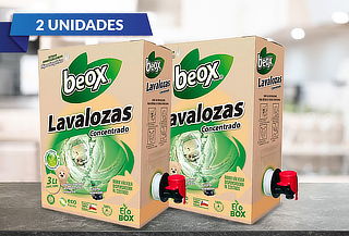 2 cajas ecológica de Lavalozas Beox