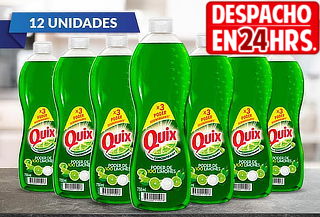 Pack 12 Quix Limon 750ml