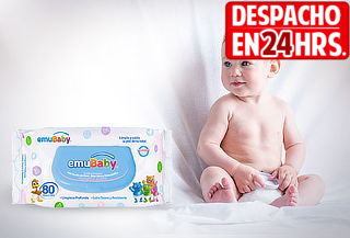 Pack 18 Paquetes Emuwipes® Premium 80 Hojas