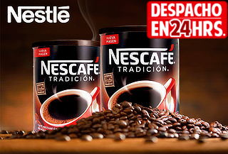 Pack 2 Tarros de Nescafé Tradición de 400 g