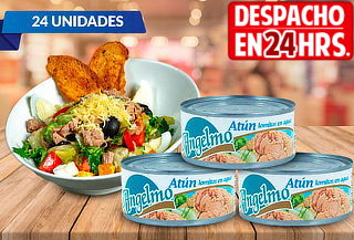 Pack 24 Latas de Atún en Lomito a Elección 