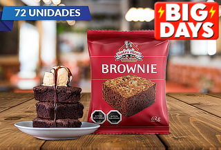 ¡Elige tu preferido! 72 Brownie Nutra Bien
