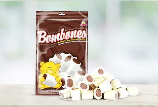 Caja Marshmallow Chocolate 10 Unidades de 200 grs cada una