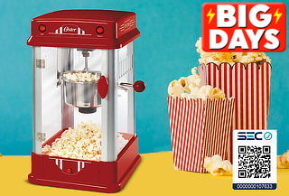 Cine en Casa!!! Máquina de Pop Corn Marca Oster.