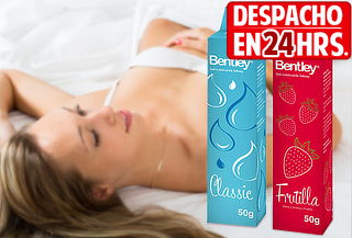 Pack Gel íntimo Bentley Clásico 120 gr + Frutilla 120 gr