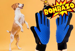 Guantes Quita pelusa Para Mascotas