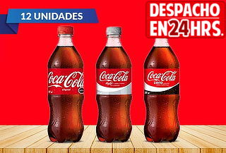 Pack 12 Coca-cola de 591ml