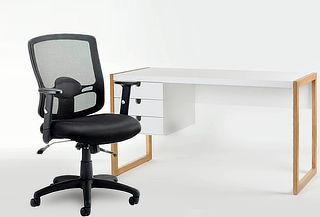 ¡Home Office! Silla de Oficina con Apoya Brazos 005