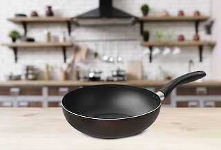 Wok Antiadherente  Bronze 26 Cm Ilko