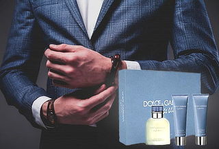 Set Light Blue Hombre 3 PCS Dolce & Gabbana
