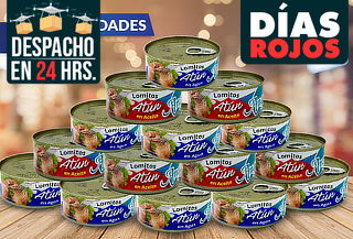Pack 24 o 12 Latas de Atún Angelmo en Lomito a Elección