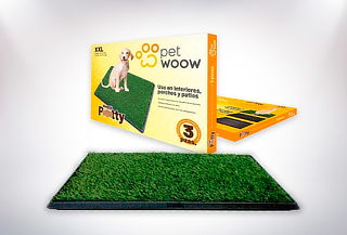 Baño Ecológico XXL Perros Gatos Doggy Potty Petwoow