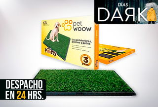 Baño Ecológico XXL Perros Gatos Doggy Potty Petwoow