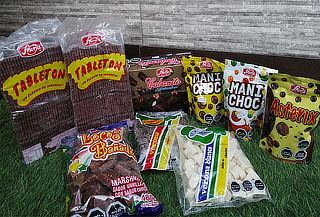Pack de dulces y chocolates con tabletón + cubanitos y más