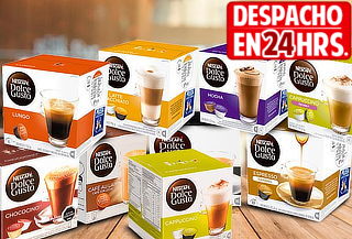 Pack 48 Cápsulas Nescafé Dolce Gusto, variedades!