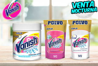 Pack Vanish 450gr + 2 Recargas Doypack 450gr, White o Color