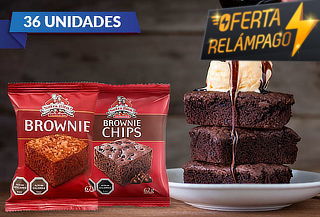 ¡Elige tu preferido! 36 Brownie Nutra Bien