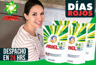 Pack de 4 ARIEL Detergente cápsulas PODS 31 unidades