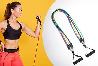 ¡Entrena desde casa! Set de 5 Bandas elásticas