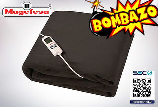 Calienta tu cama con  Manta Termica MGf1580 de Magefesa