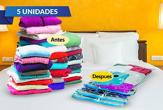 Pack de 5 Bolsas al vacio