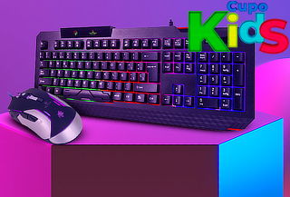 Combo teclado y mouse Gamer Technology, Marca Ultra