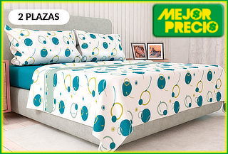 Juego de Sabanas Polar Estampadas. Marca Doral 2 Plazas!