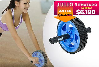 ¡Entrena en casa! Rueda Deslizado Abdominal Doble