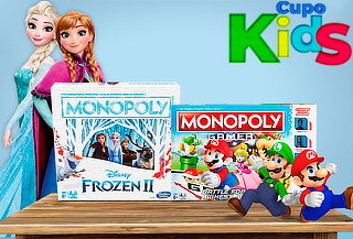 Monopoly Mario Gamer o Frozen 2, elige tu favorito