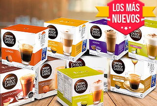 Pack 48 Cápsulas Nescafé Dolce Gusto, variedades!