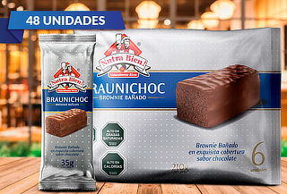 Display 48 Unidades de Braunichoc! Marca Nutra Bien