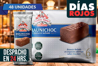 Display 48 Unidades de Braunichoc! Marca Nutra Bien