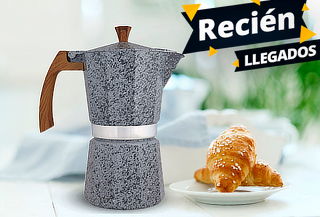 Cafetera Simple Cook Pompeya. Tamaño a elección