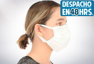 Pack de 20 o 50 Mascarillas Desechables 3 Pliegues