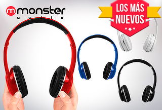 Audífonos Bluetooth Monster Audio, color a elección