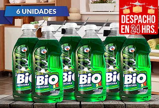 18 Litros Detergente Líquido Bio Frescura Bosque Nativo