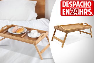 Bandeja de madera para tus comidas