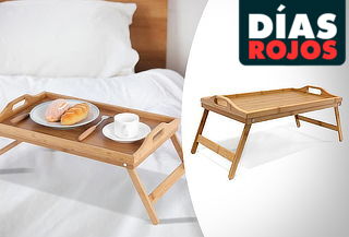 Bandeja de madera para tus comidas