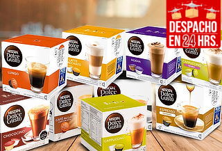 Pack 48 Cápsulas Nescafé Dolce Gusto, variedades!