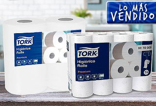 Pack 24 Rollos de Papel Higiénico Tork 20 Mtrs