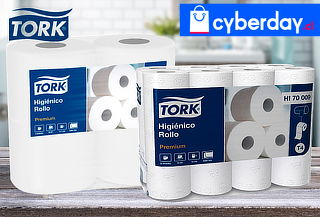 Pack 48 Rollos de Papel Higiénico Premium Tork 20 Mtrs